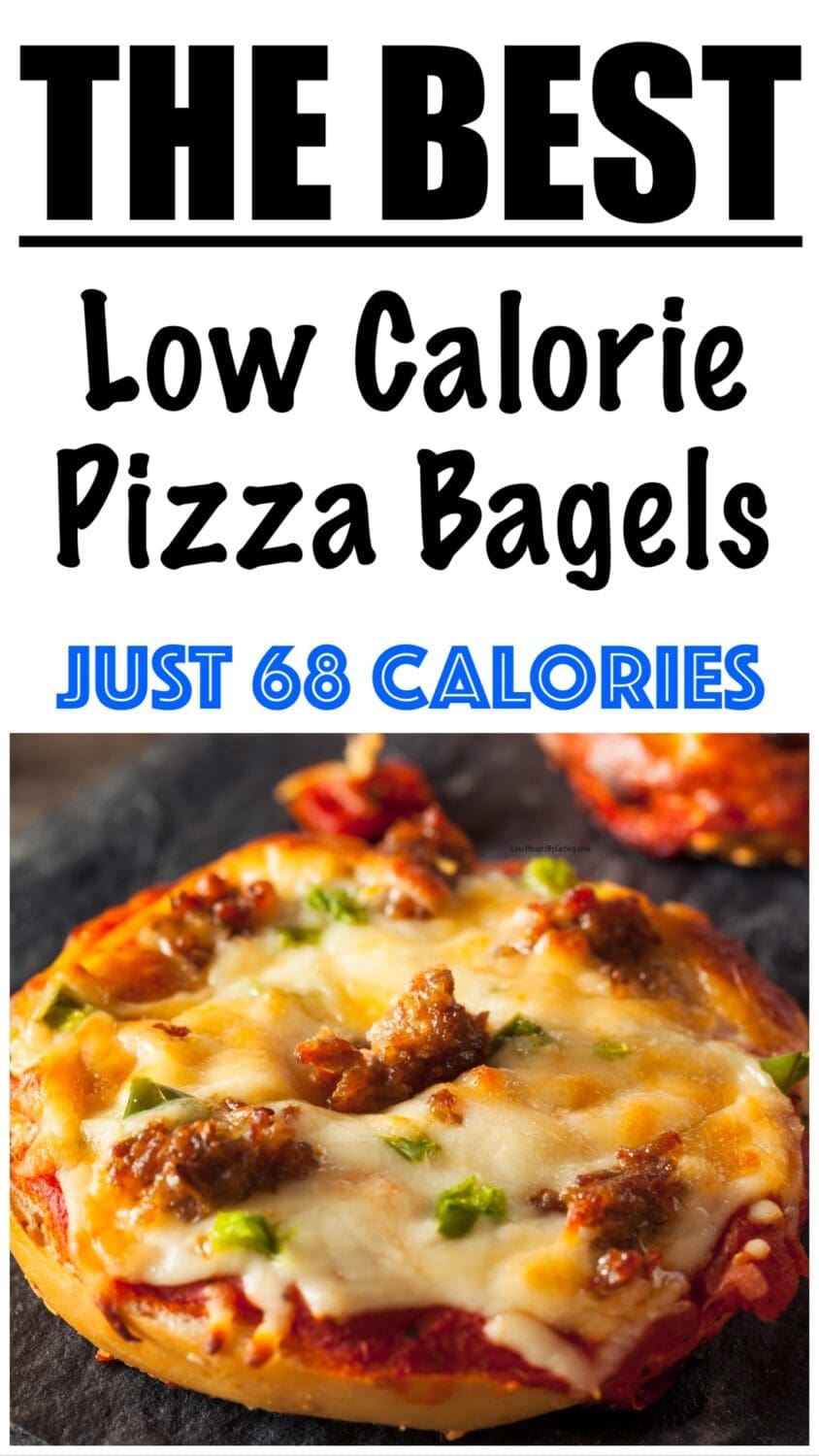Low Calorie Pizza Bagels