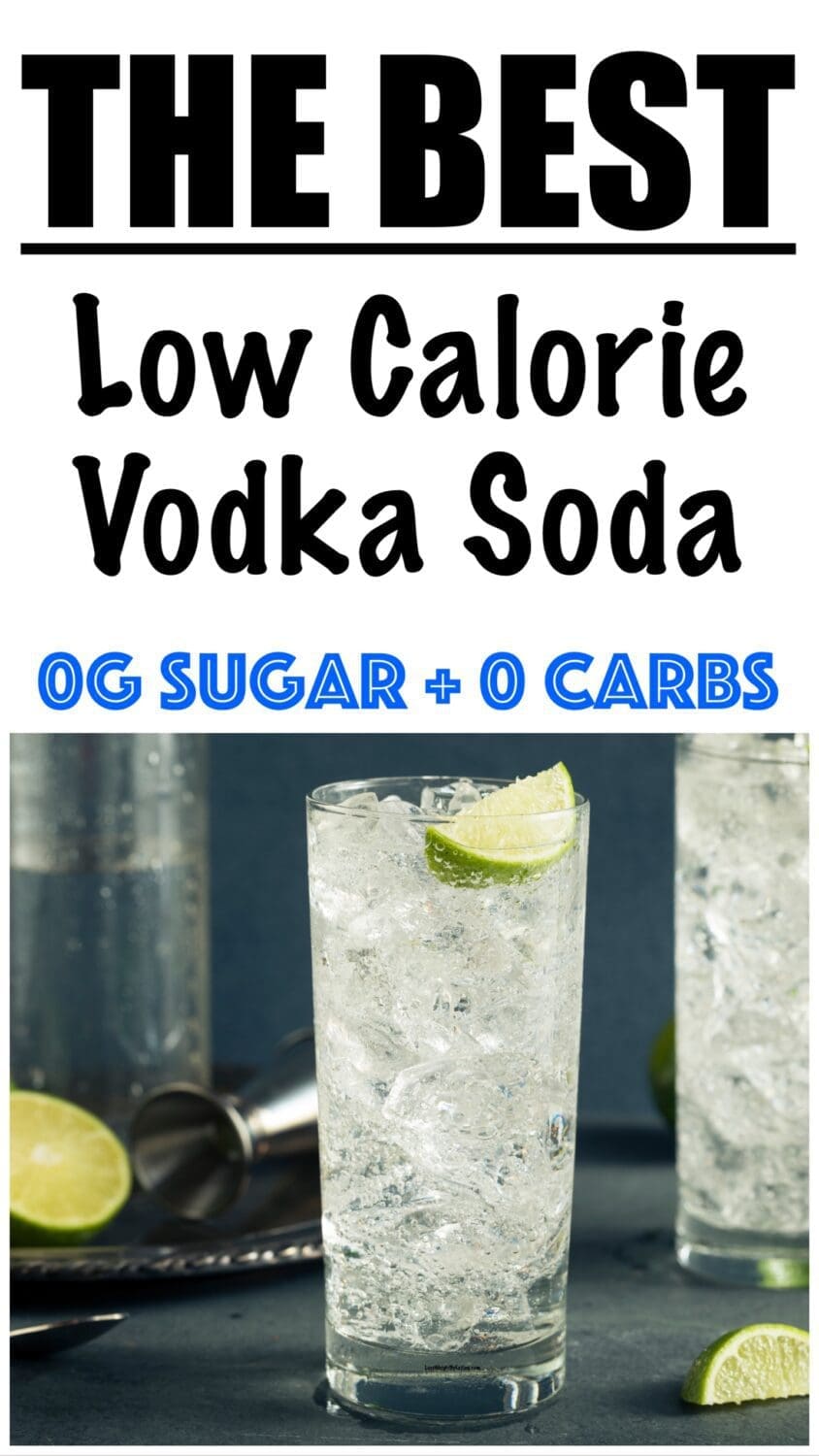 Low Calorie Vodka Soda