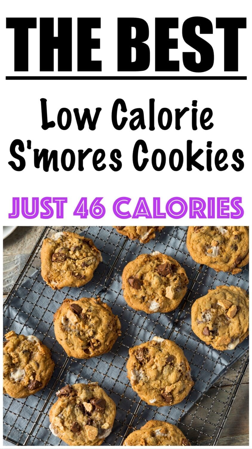 Low Calorie S'mores Cookies