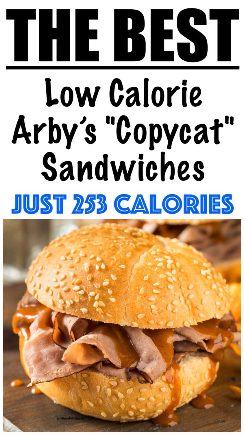 Low Calorie "Copycat" Roast Beef Sandwiches Recipe