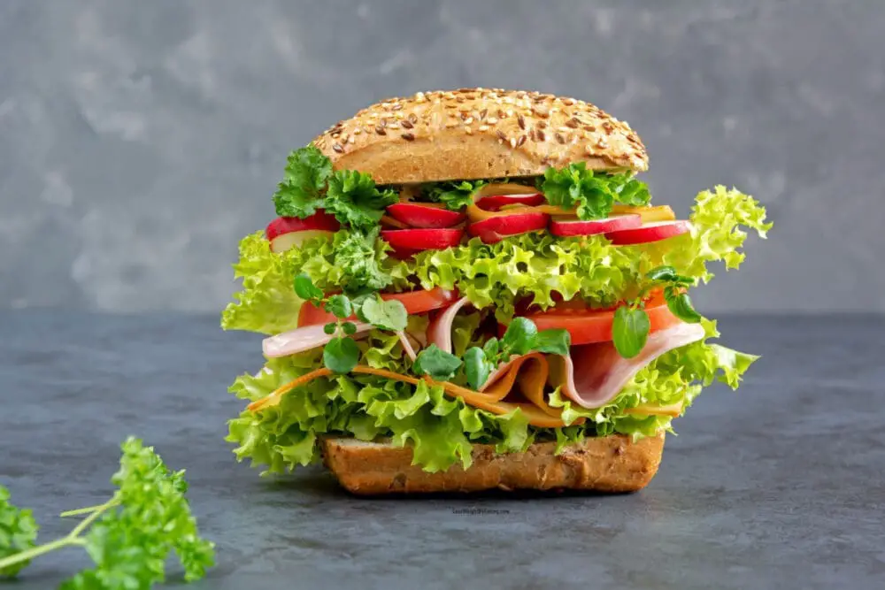 Low Calorie Sandwich Veggies