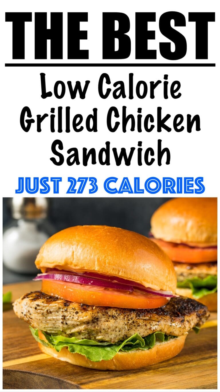 Low Calorie Grilled Chicken Sandwich - Lose Weight By Eating