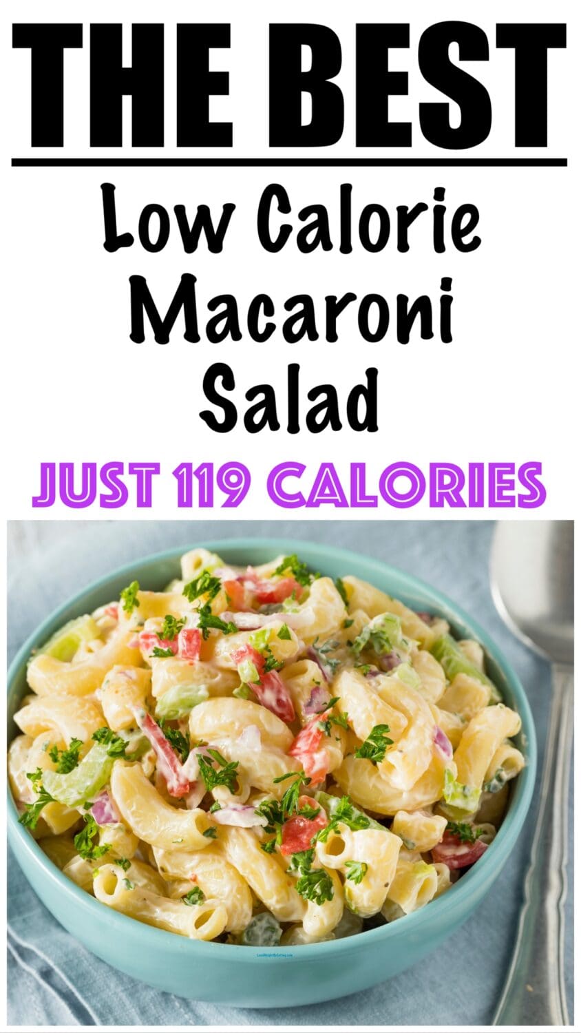 Low Calorie Macaroni Salad
