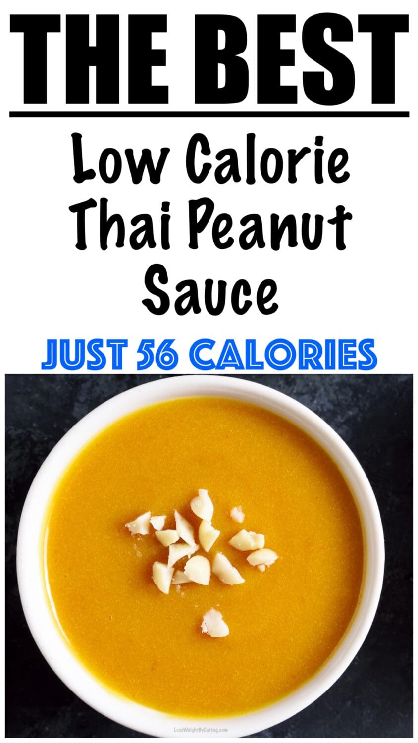 Low Calorie Peanut Sauce Recipe