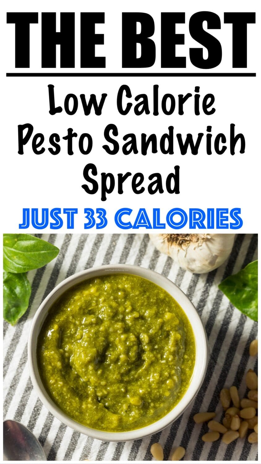 Low Calorie Pesto Sandwich Spread Recipe
