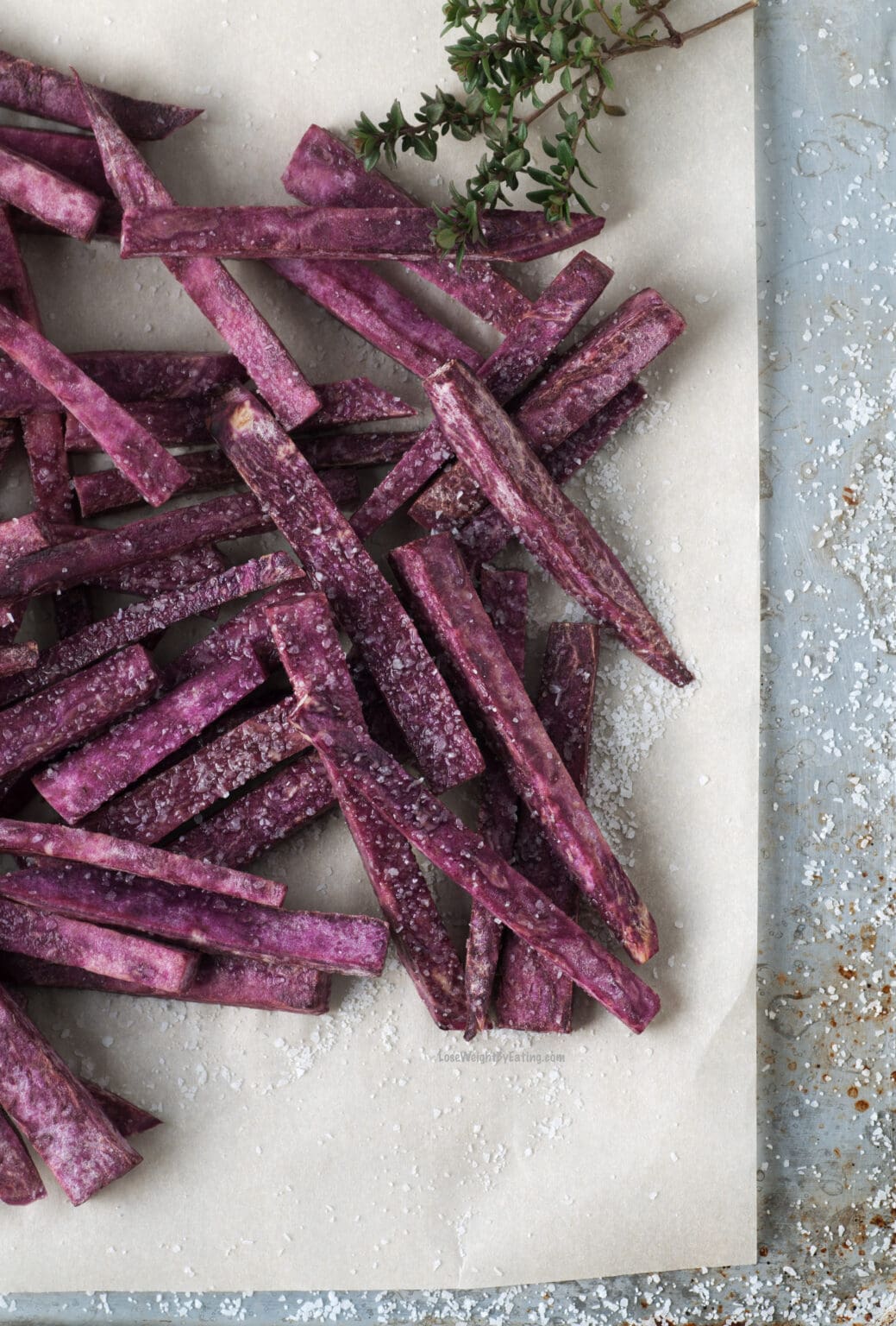 Low Calorie Purple Sweet Potato Fries Lose Weight By Eating