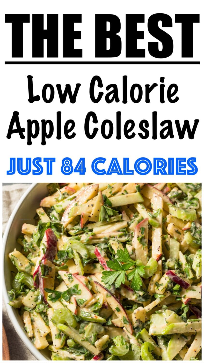Healthy Apple Coleslaw