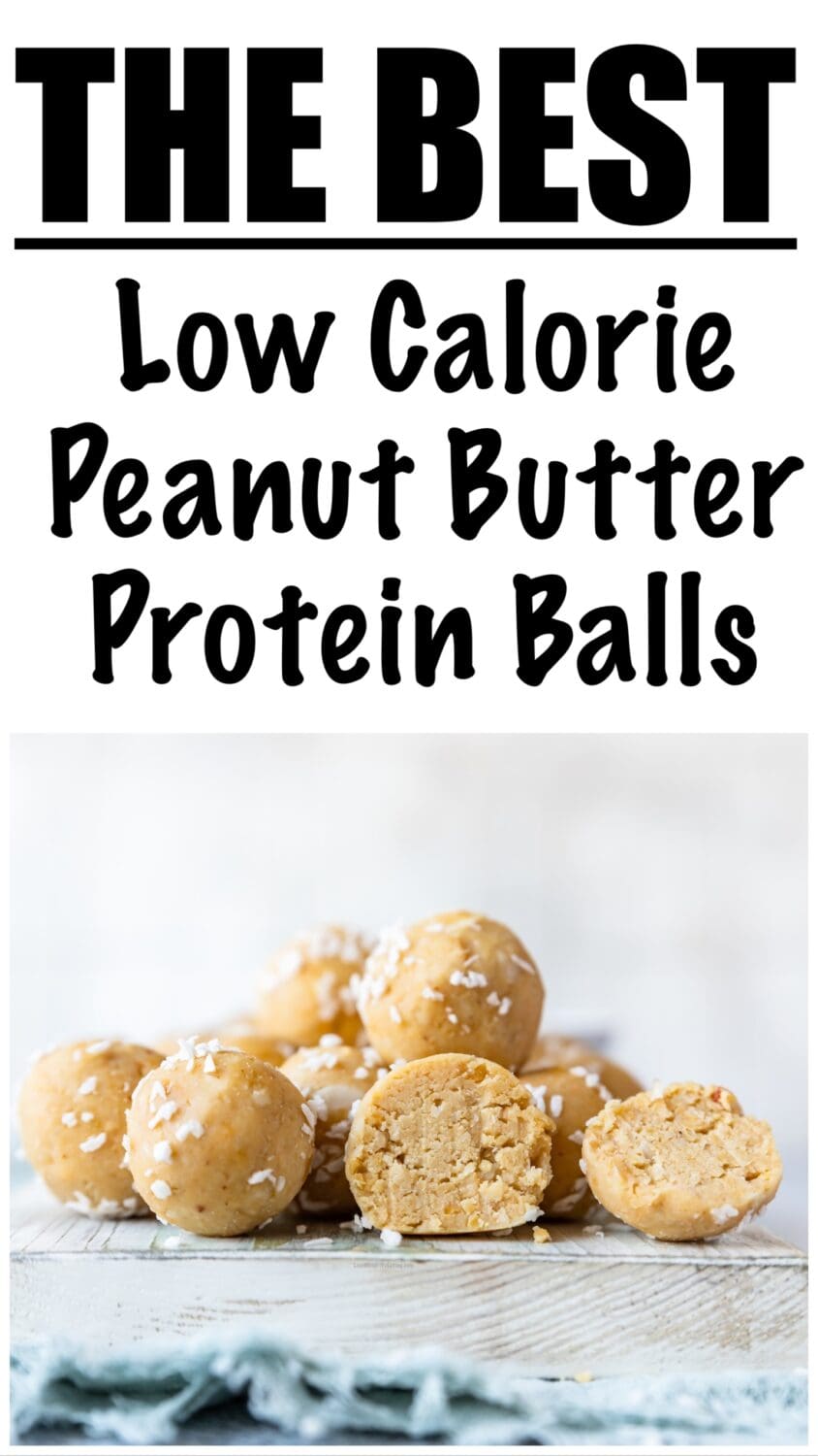 Low Calorie Peanut Butter Protein Balls Recipe
