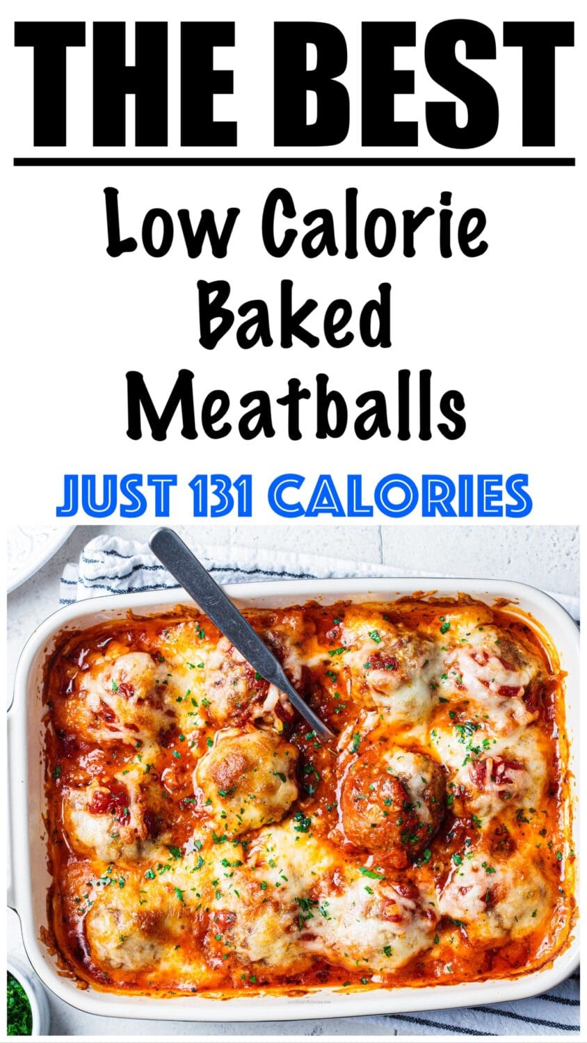 Low Calorie Baked Meatballs
