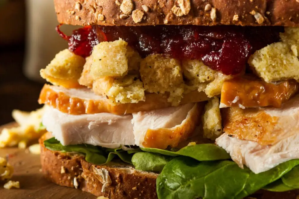 Healthy Holiday Leftover Sandwiches