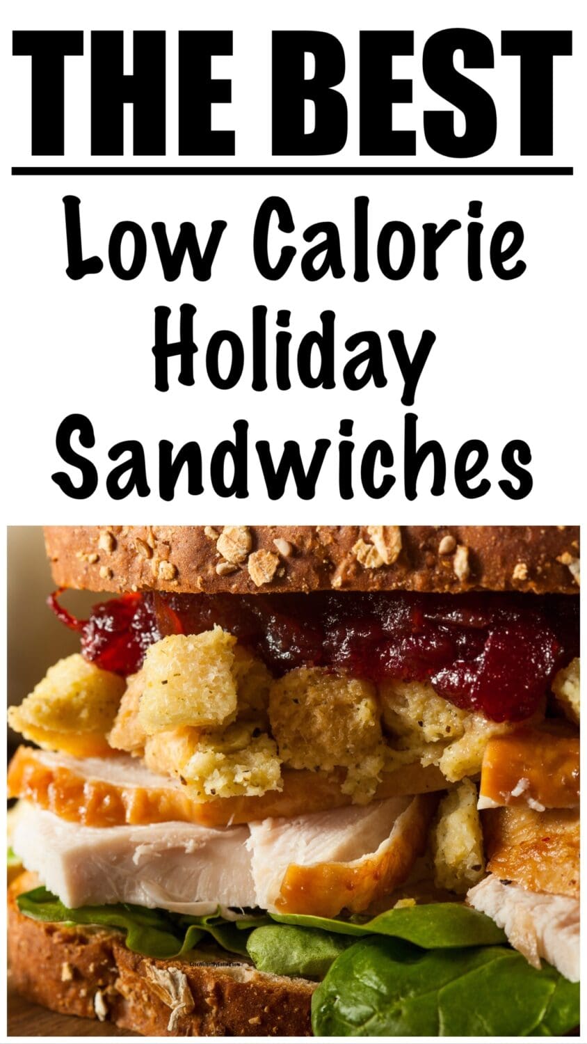 Healthy Holiday Leftover Sandwiches
