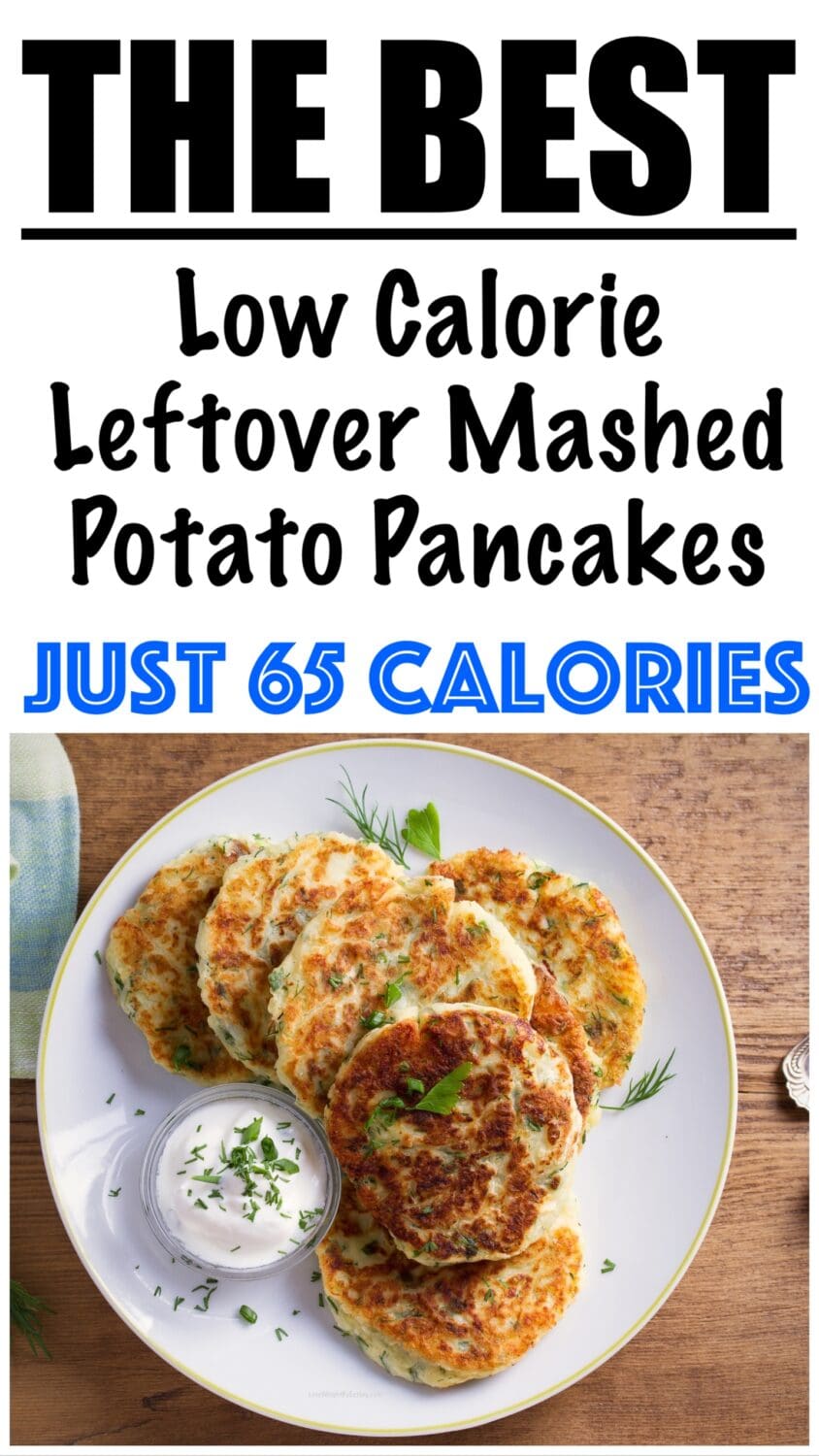 Healthy Leftover Mashed Potato Pancakes