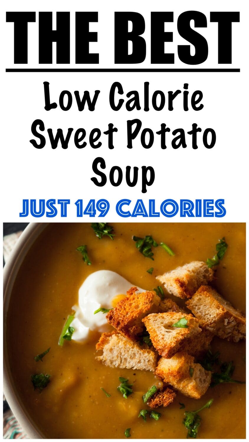 Low Calorie Sweet Potato Soup