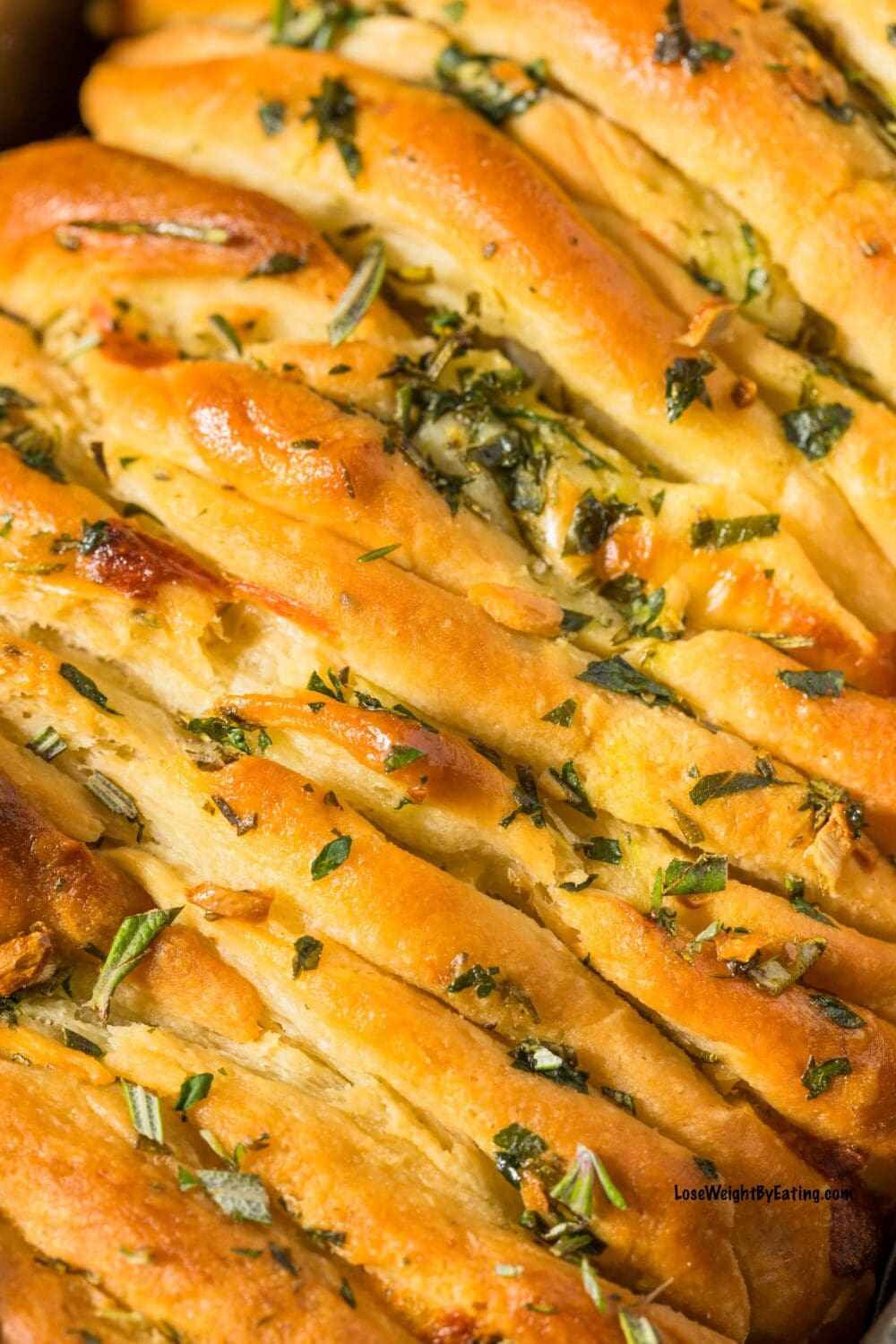 Low Calorie Pull Apart Bread