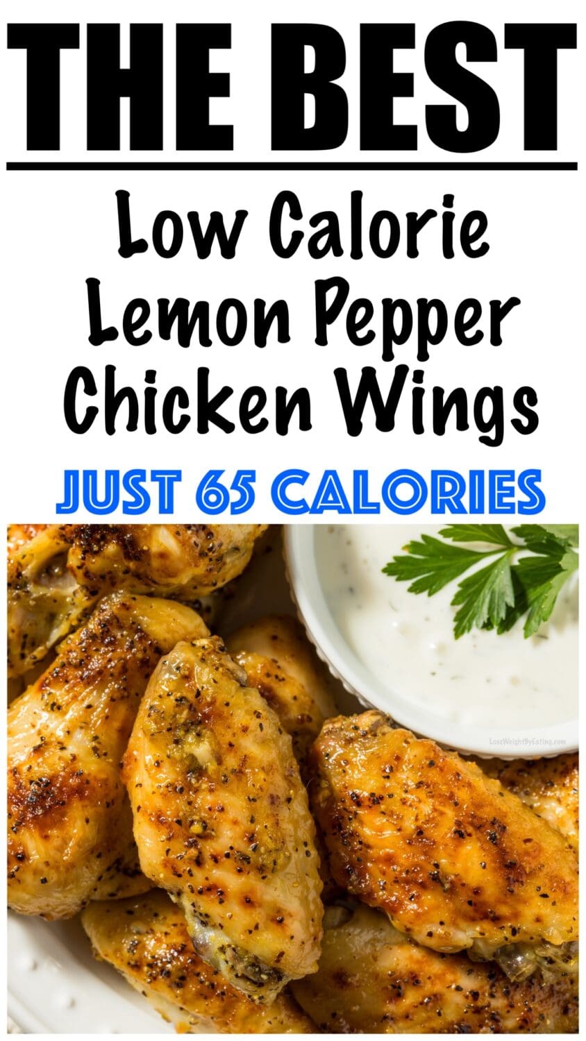 Low Calorie Lemon Pepper Chicken Wings