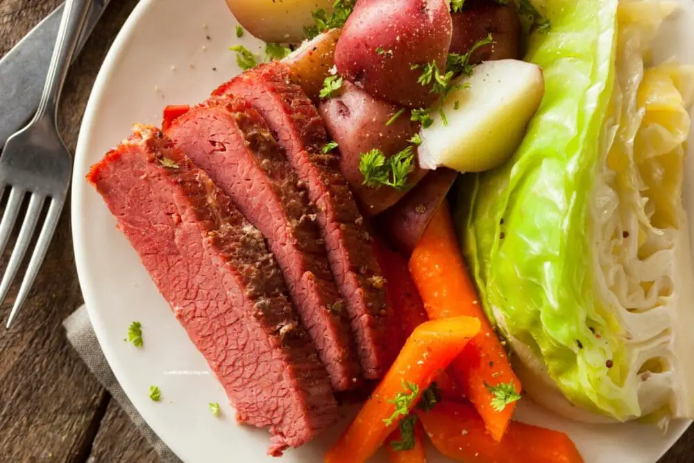 Low Calorie Corned Beef and Cabbage