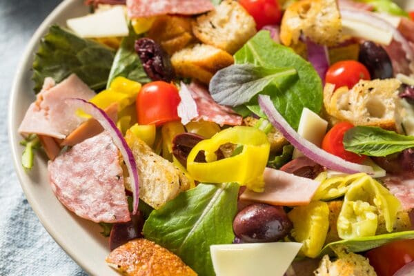Low Calorie Antipasto Salad