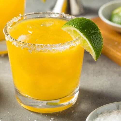 Low Calorie Mango Margaritas