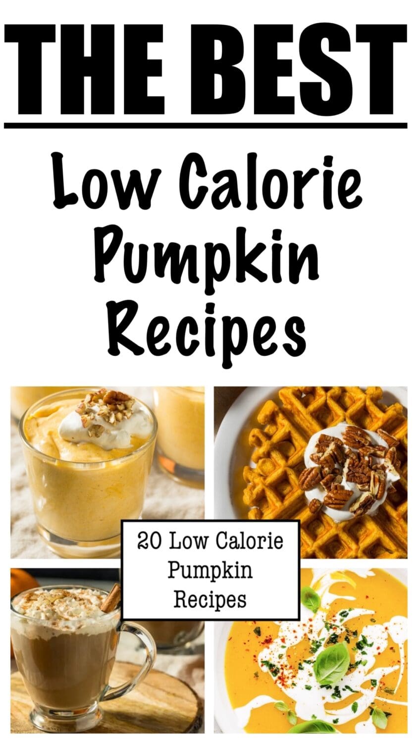 20 Low Calorie Pumpkin Recipes