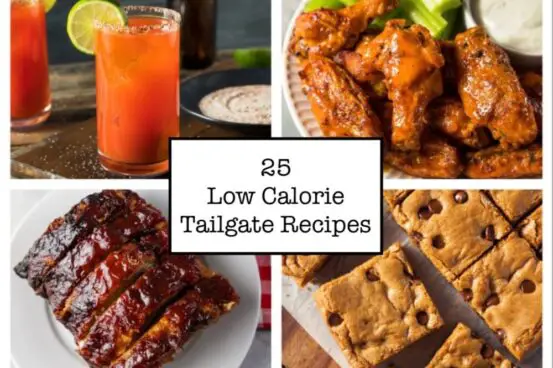 low calorie tailgate ideas