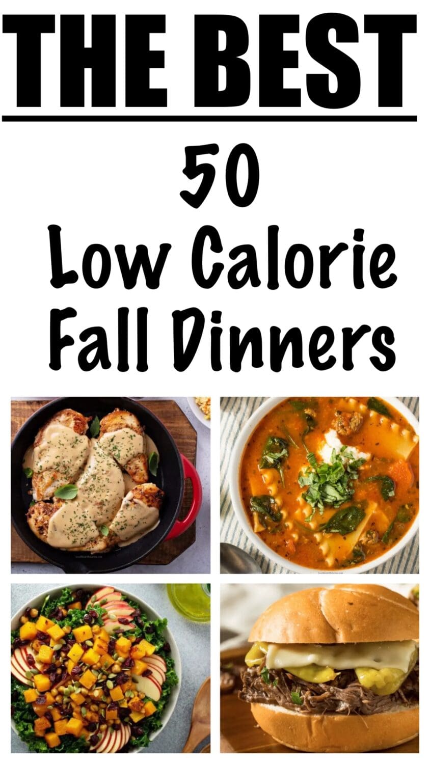 Low Calorie Fall Dinners