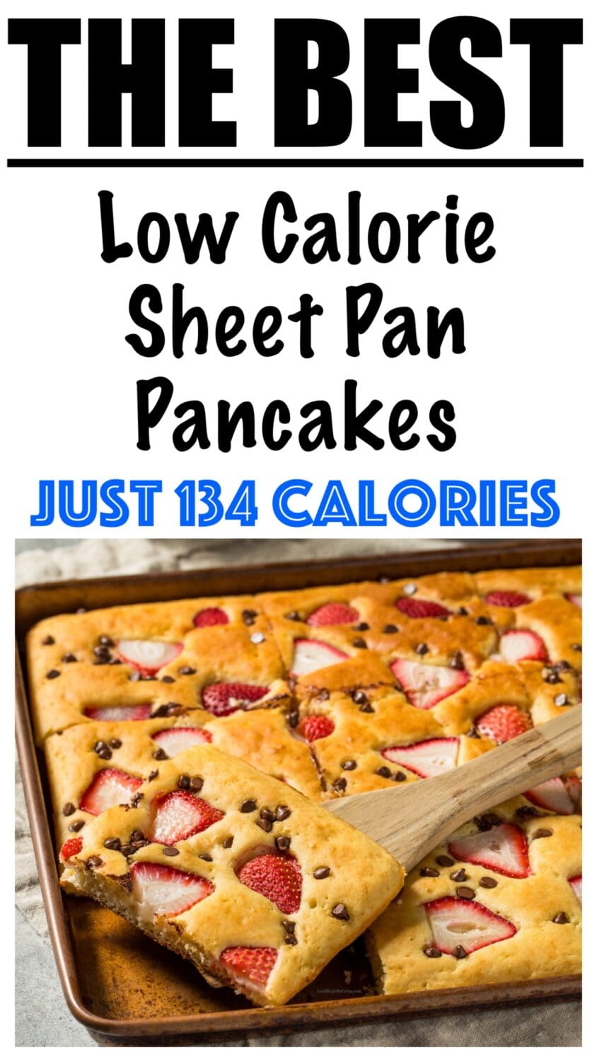Low Calorie Sheet Pan Pancakes