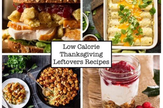 Low Calorie Thanksgiving Leftover Recipes