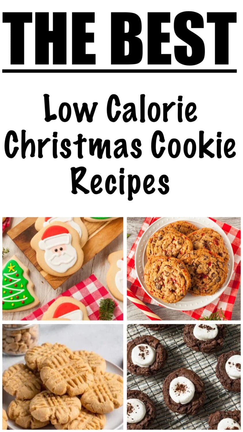 low calorie christmas cookies