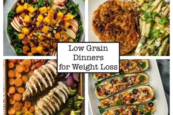 low grain diet dinners