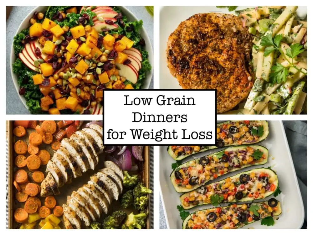 low grain diet dinners