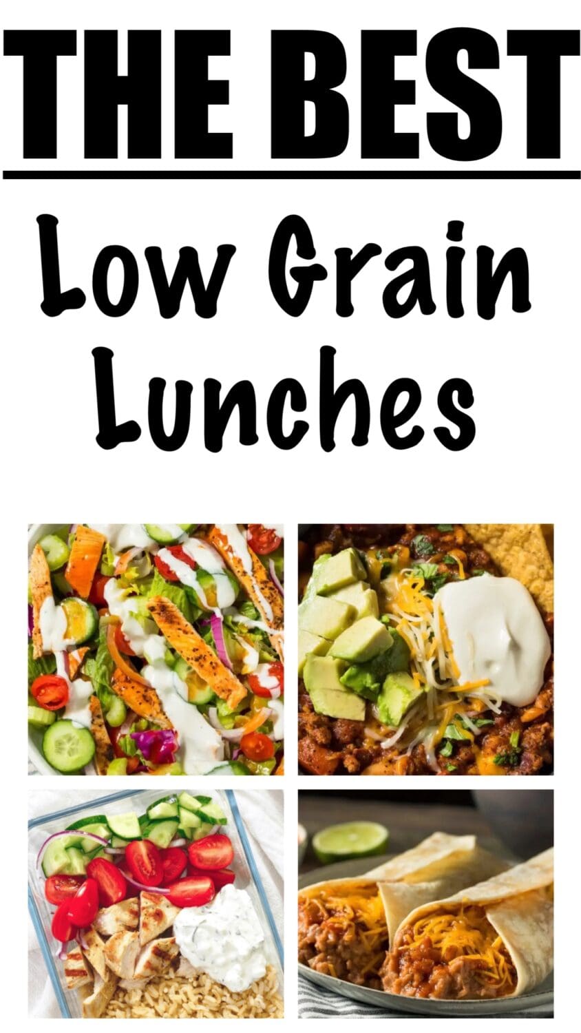 low grain lunches